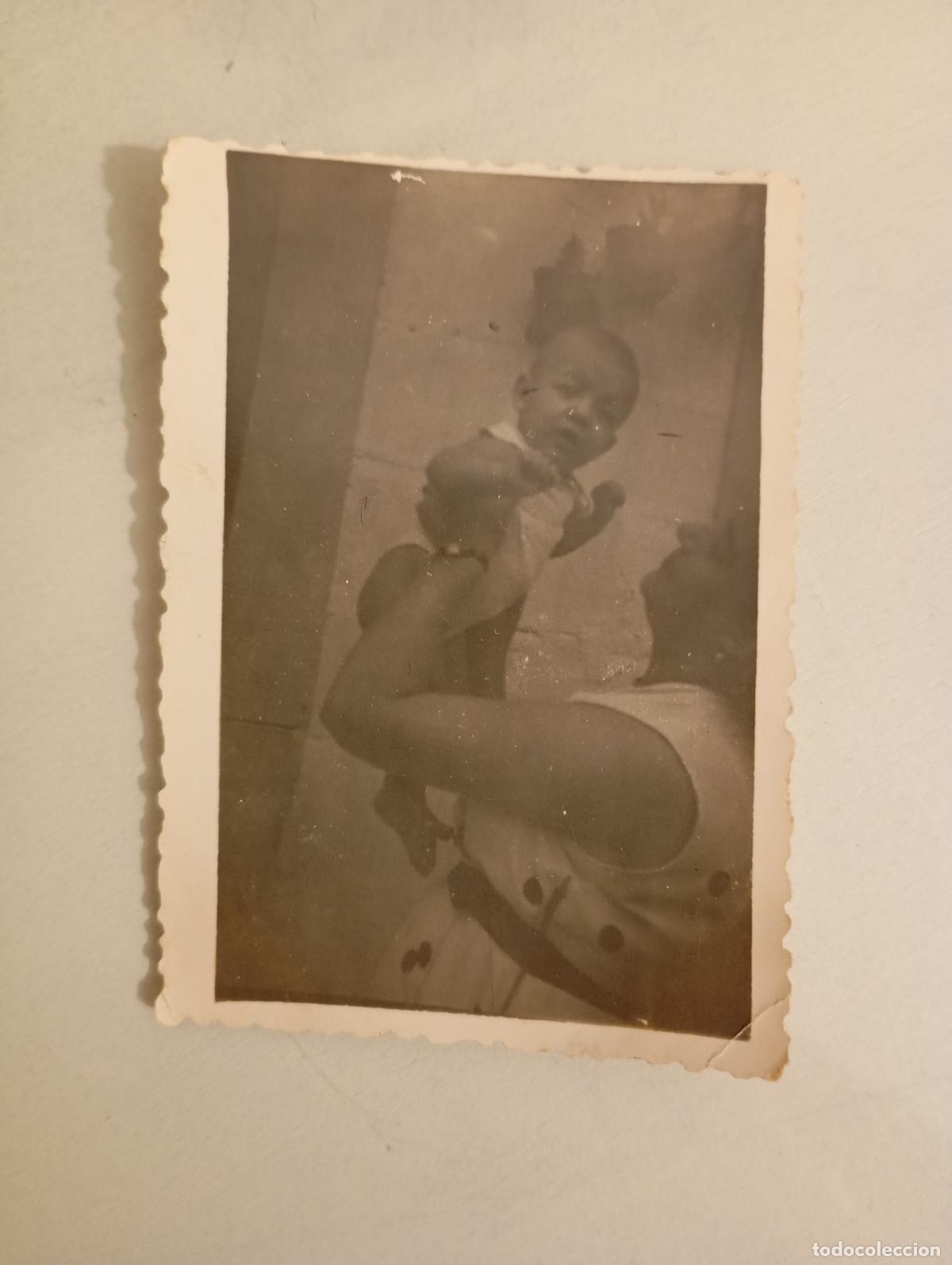 Fotografia antiga: ANTIGUA FOTOGRAF&Iacute;A NENE EN BRAZOS. TDKP21M