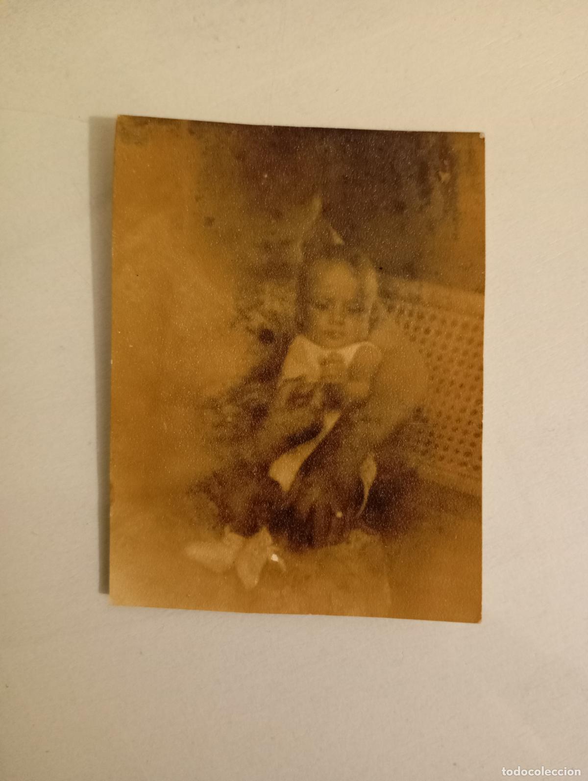 Fotografia antiga: ANTIGUA FOTOGRAF&Iacute;A BEB&Eacute; EN BRAZOS. TDKP21M