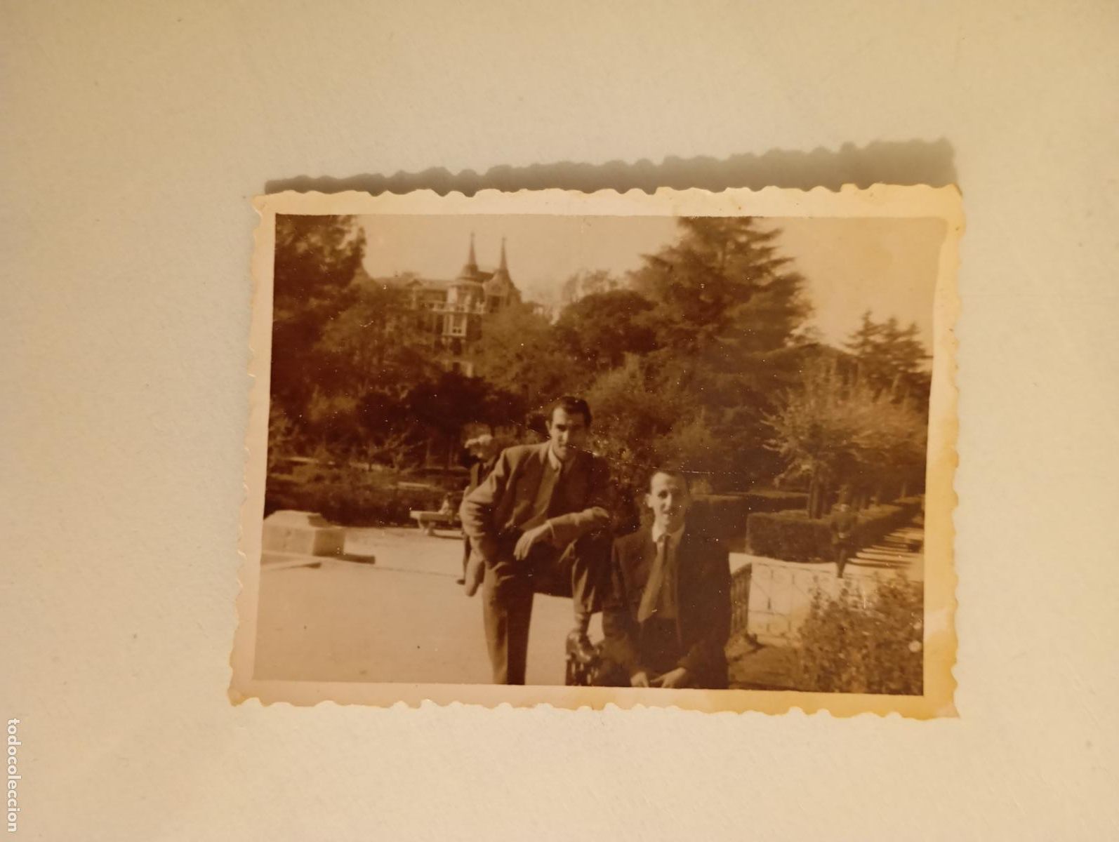 Fotografia antiga: ANTIGUA FOTOGRAF&Iacute;A HOMBRES POSANDO. TDKP21M