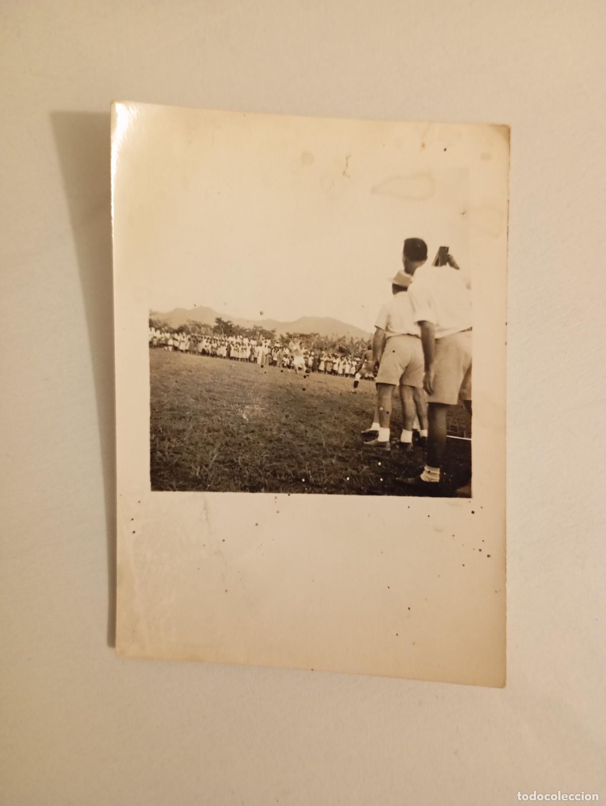 Fotografia antiga: ANTIGUA FOTOGRAF&Iacute;A EVENTO MULTITUDINARIO EN PA&Iacute;S AFRICANO. TDKP21M