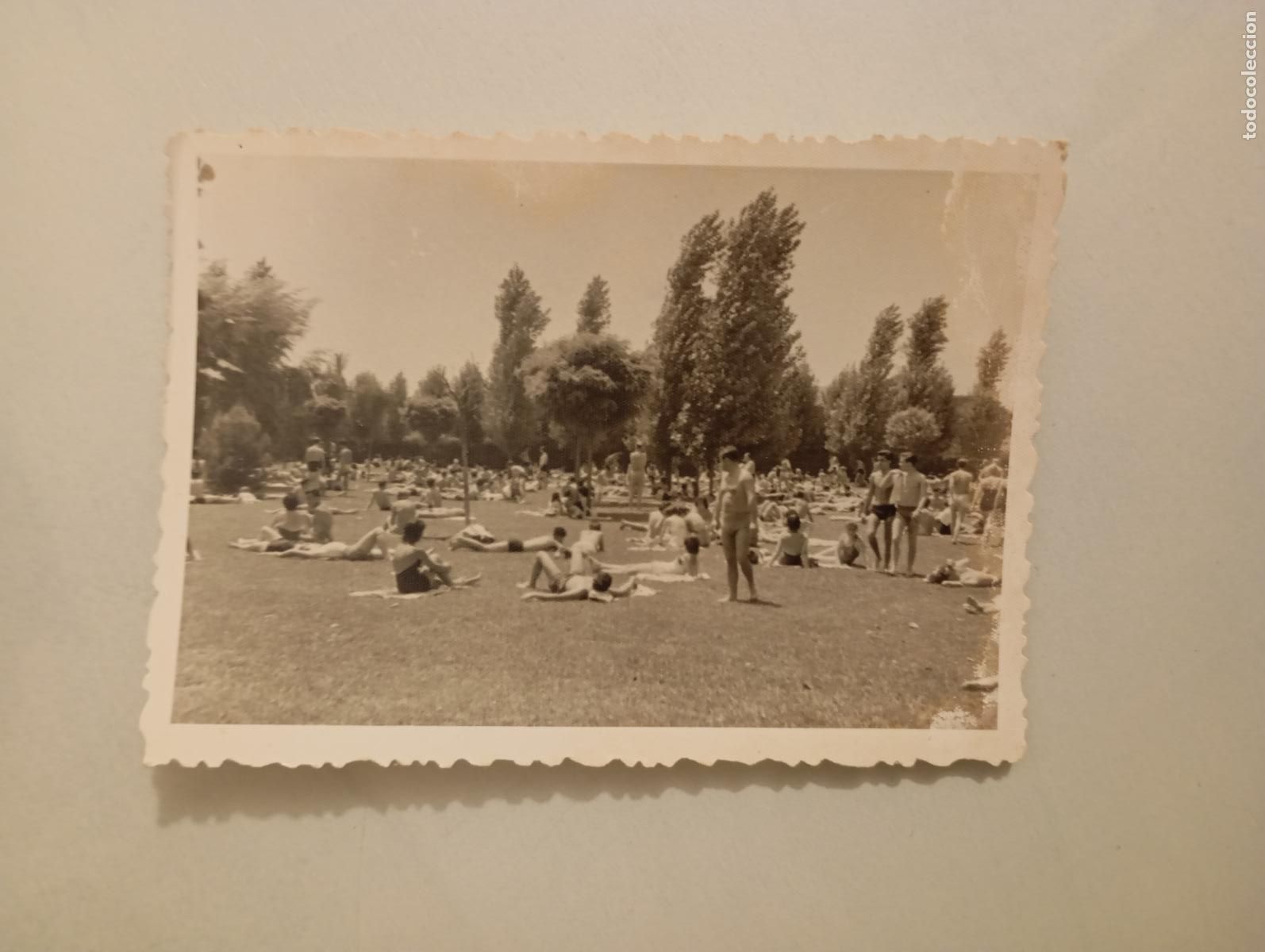 Fotografia antiga: ANTIGUA FOTOGRAF&Iacute;A PISCINA. TDKP21M