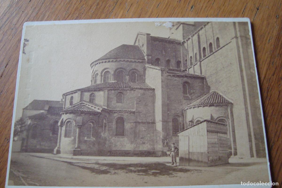 Fotografia antiga: ANTIGUA FOTOGRAFIA IGLESIA PARAY-LE-MONIAL. SAONA LOIRA FRANCE FRANCIA XIX