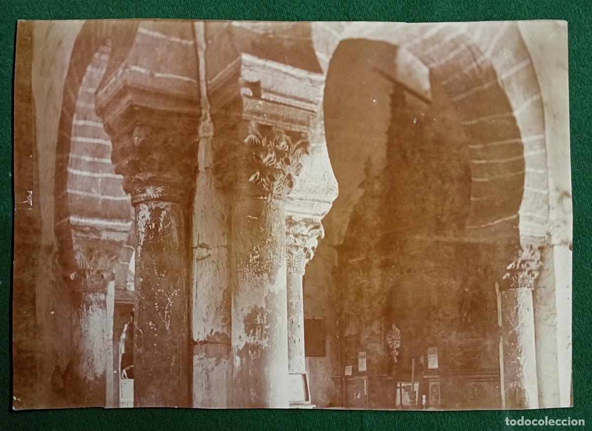 Fotografia antica: Desconocido. Sta. M&ordf; de Lebe&ntilde;a. Cantabria. Hacia 1910.