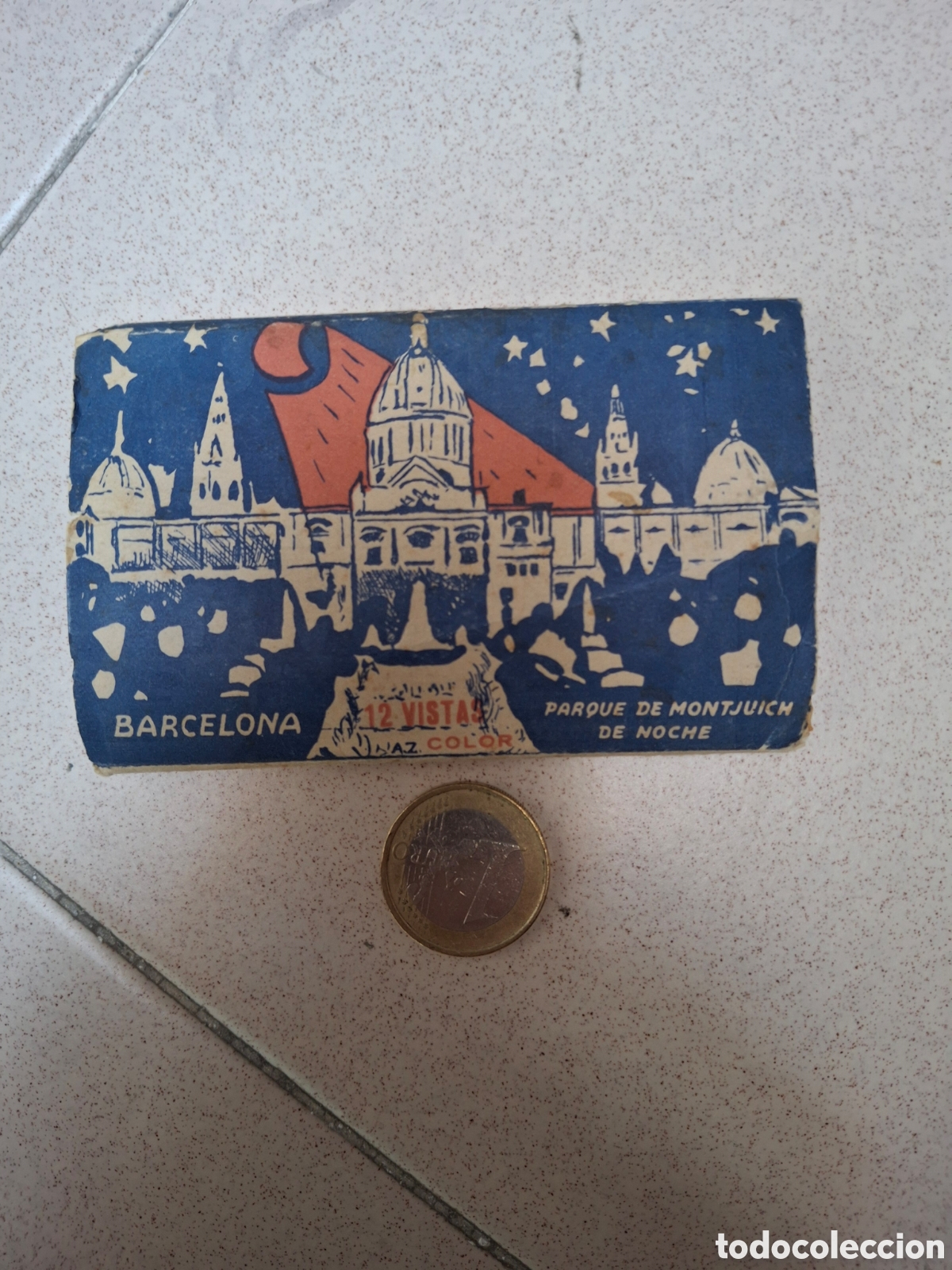 Antique Photography: 12 vistas color Parque de Montjuich de noche