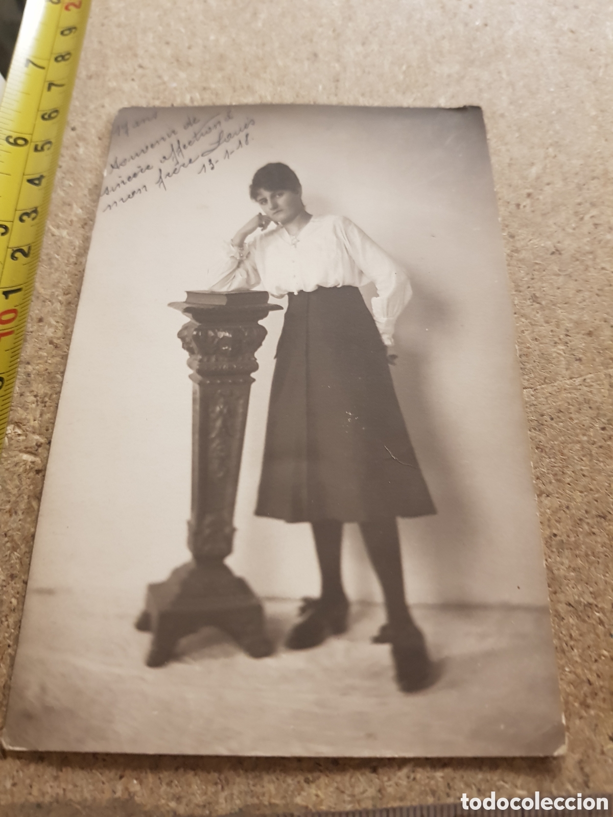 Antique Photography: Fotograf&iacute;a de una joven a primeros del siglo pasado