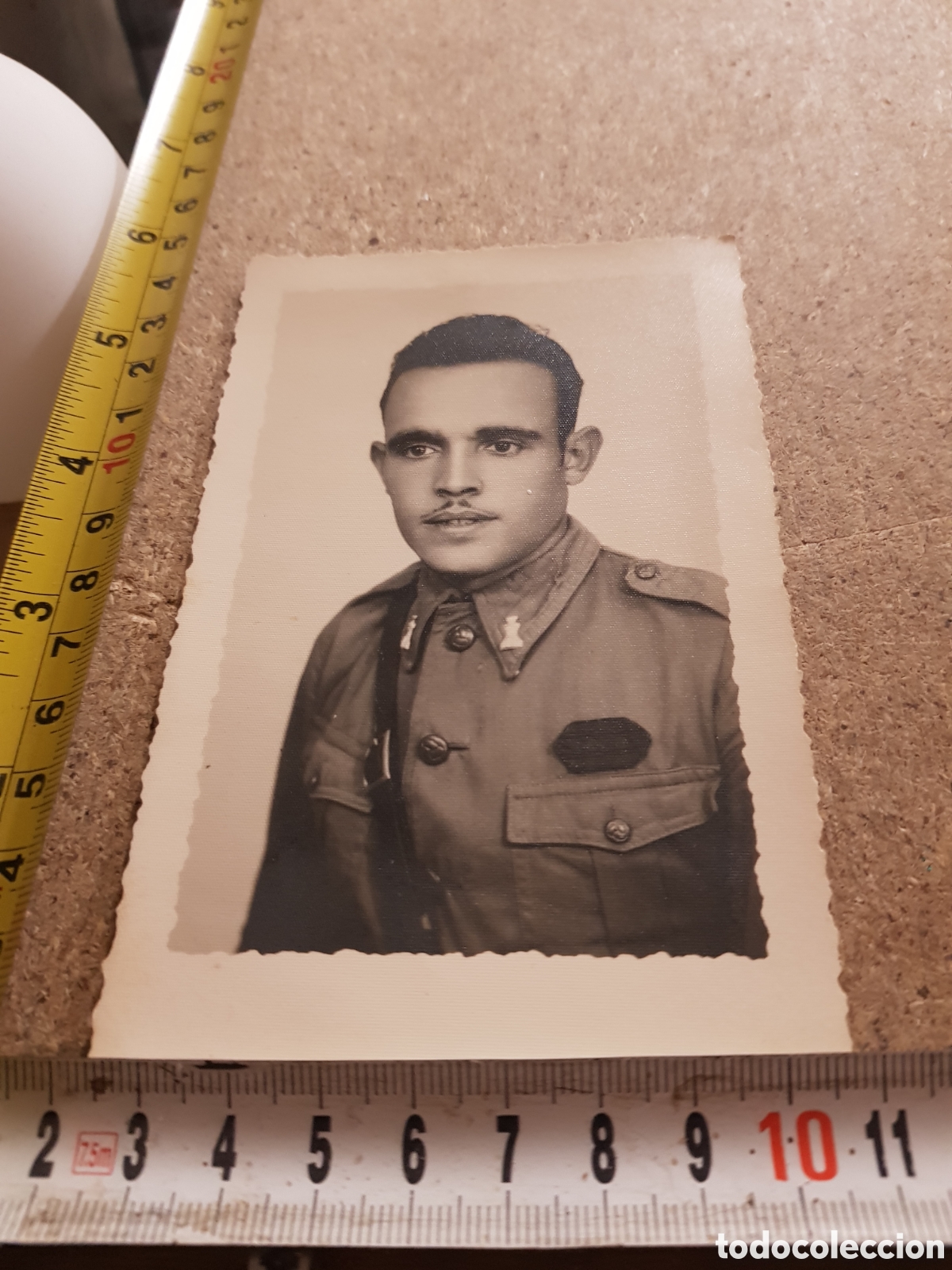 Antique Photography: Fotograf&iacute;a de un cabo militar de artilleria