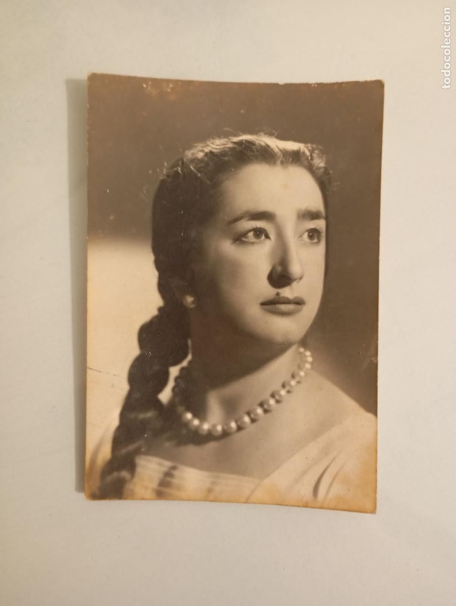 Antique Photography: ANTIGUA FOTOGRAF&Iacute;A MUJER CON COLLAR RETRATADA. TDKP21M