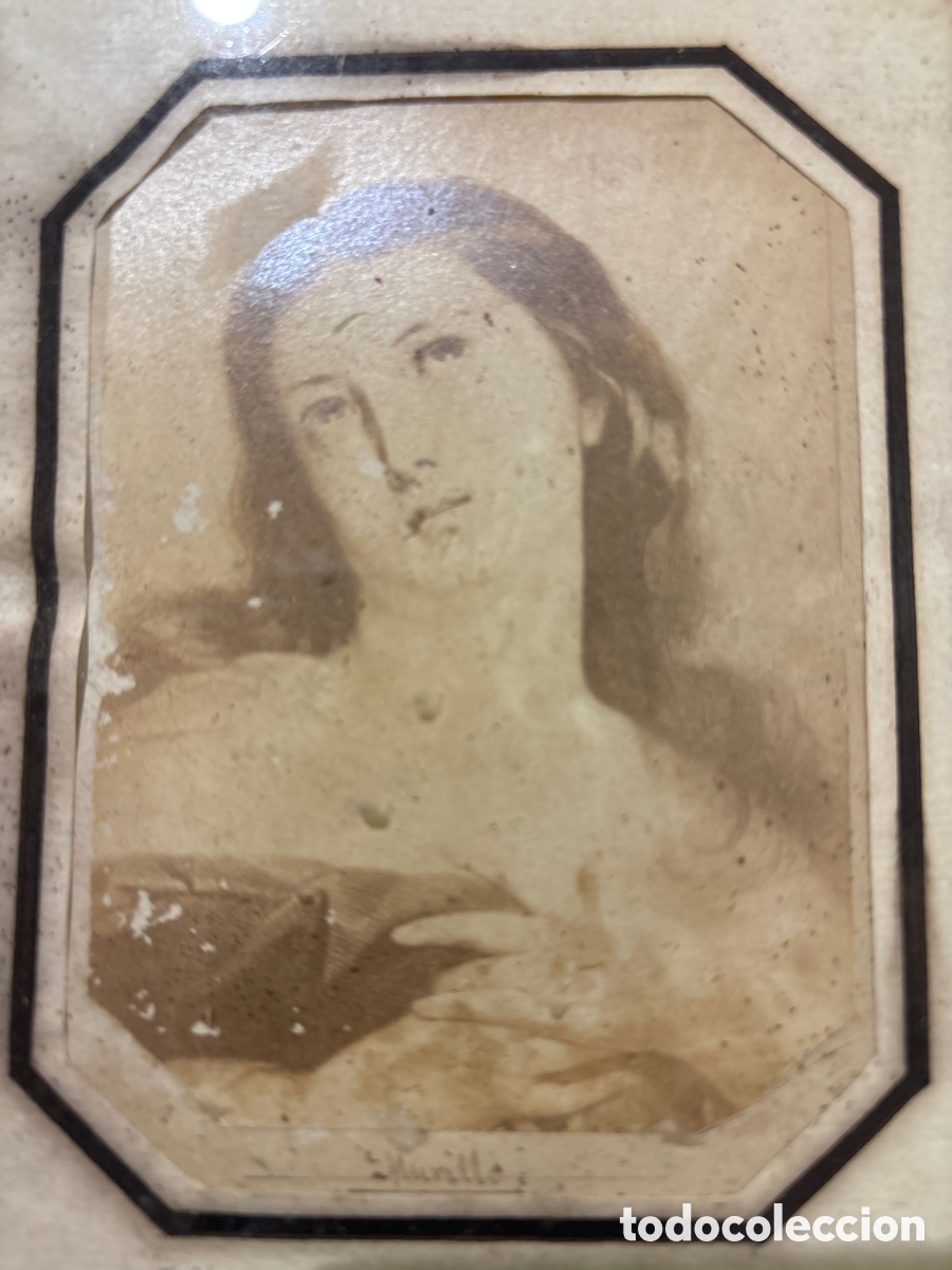 Antique Photography: FOTO ALBUMINA. INMACULADA DE MURILLO. FOTOGRAFO? FINALES S. XIX, COMIENZOS S. XX