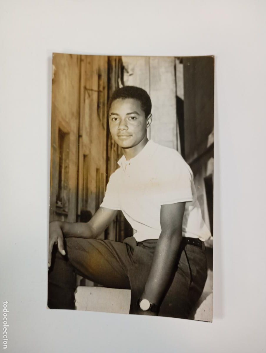 Fotografia antica: ANTIGUA FOTOGRAF&Iacute;A HOMBRE NEGRO. TDKP21N