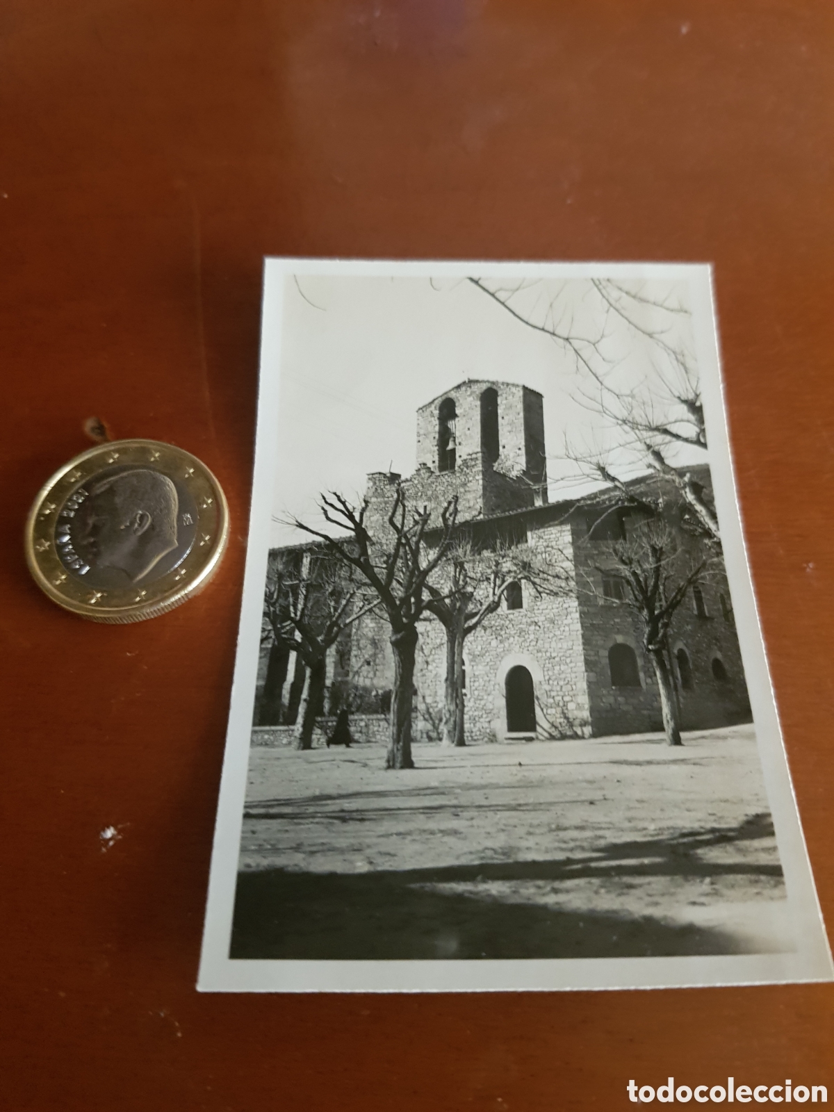 Fotografia antiga: Fotograf&iacute;a de una iglesia de Camprodon a&ntilde;os 50