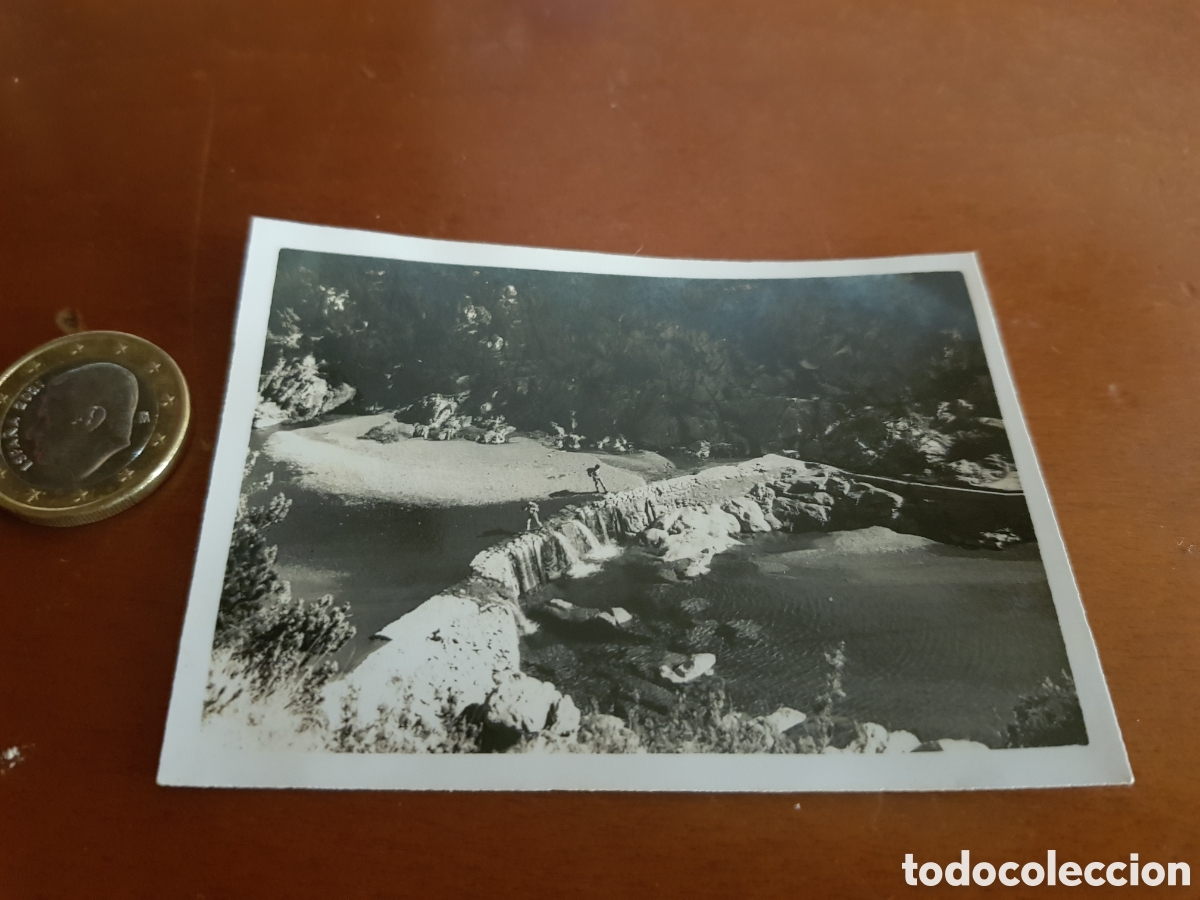 Fotografia antiga: Fotograf&iacute;a de una presa en el rio a identificar a&ntilde;os 50