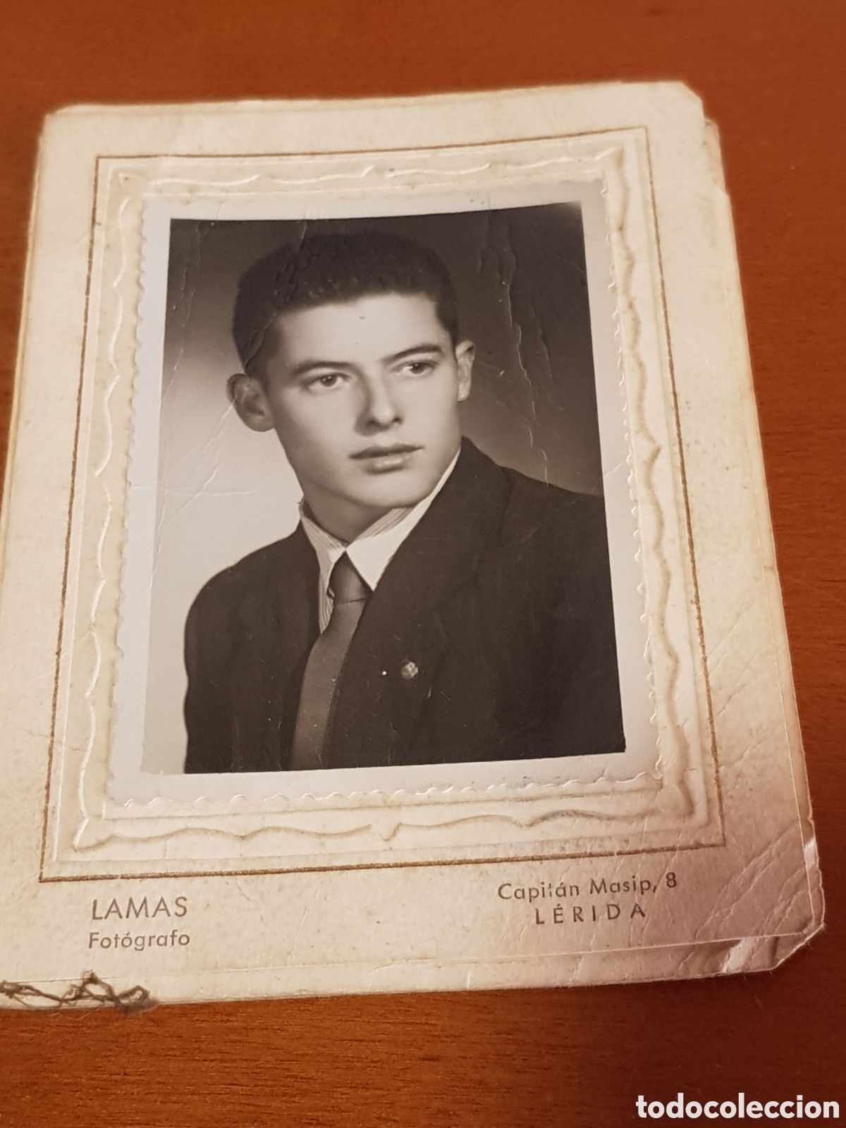 Fotografia antica: Fotograf&iacute;a de Angel de Lerida a&ntilde;os 40