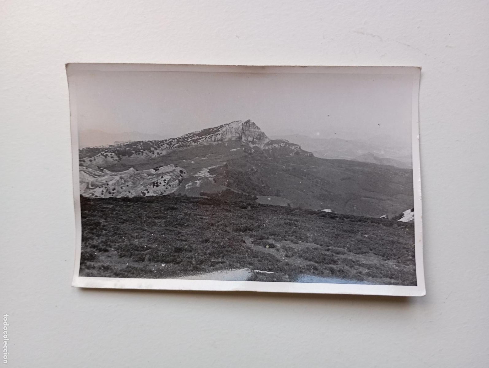Fotografia antica: ANTIGUA FOTOGRAF&Iacute;A LUGAR DE MONTA&Ntilde;A VASCA. TDKP21S