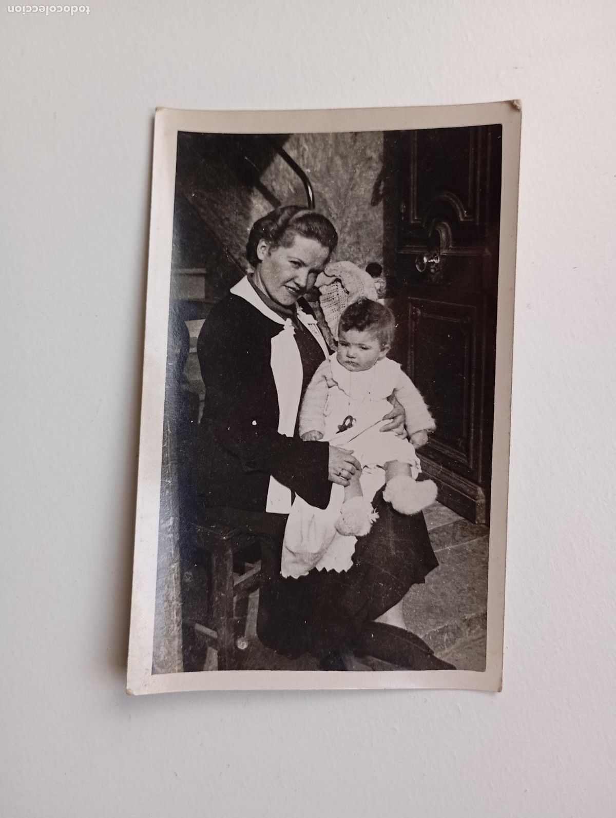Fotografia antiga: ANTIGUA FOTOGRAF&Iacute;A NI&Ntilde;O Y MUJER. TDKP21S