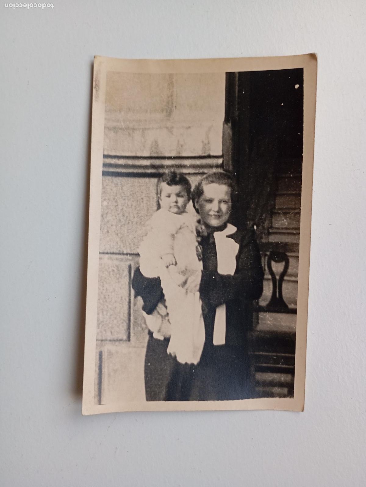 Fotografia antiga: ANTIGUA FOTOGRAF&Iacute;A NI&Ntilde;O Y MUJER. TDKP21S