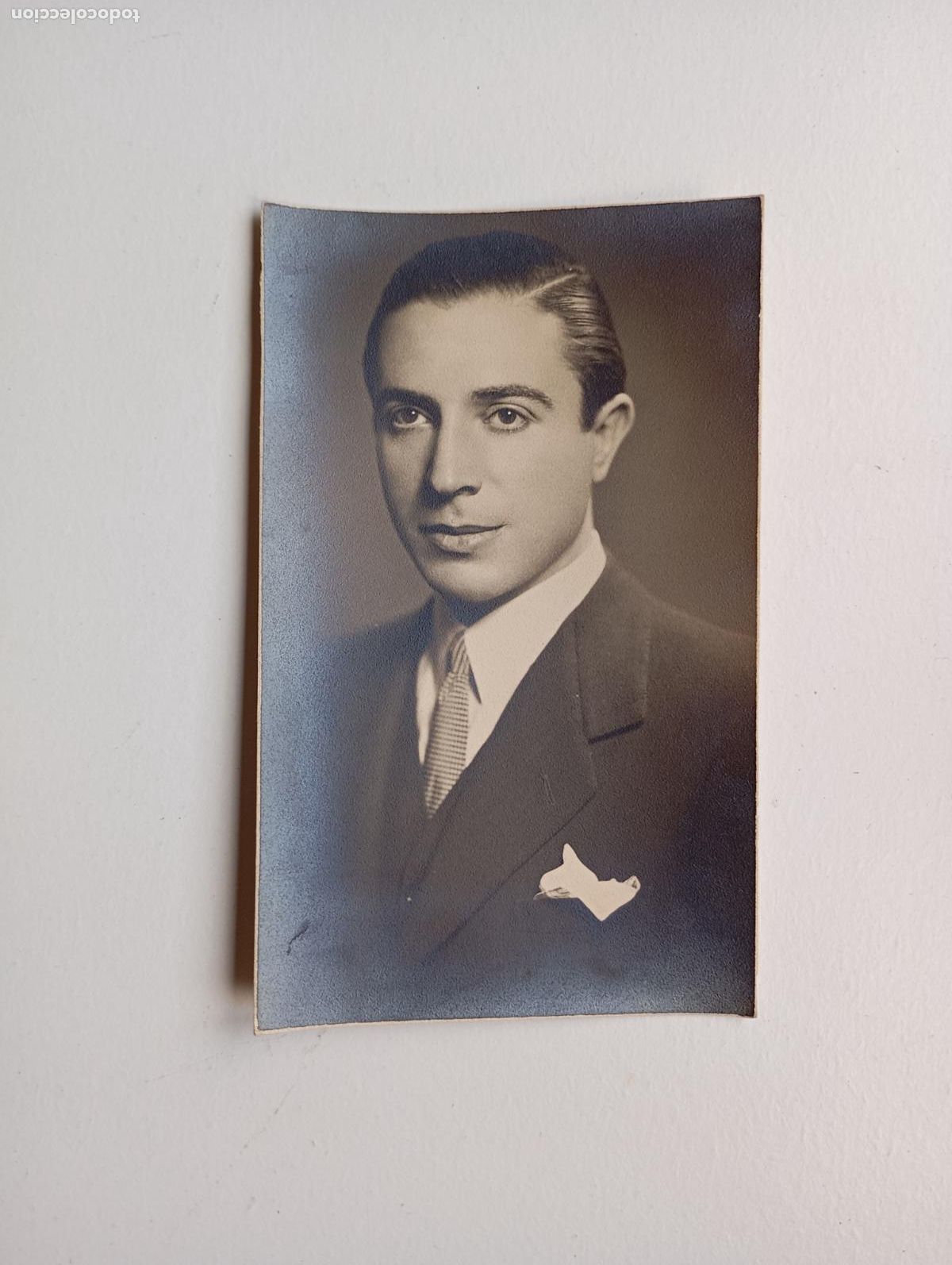Fotografia antiga: ANTIGUA FOTOGRAF&Iacute;A HOMBRE DE BODA. TDKP21S