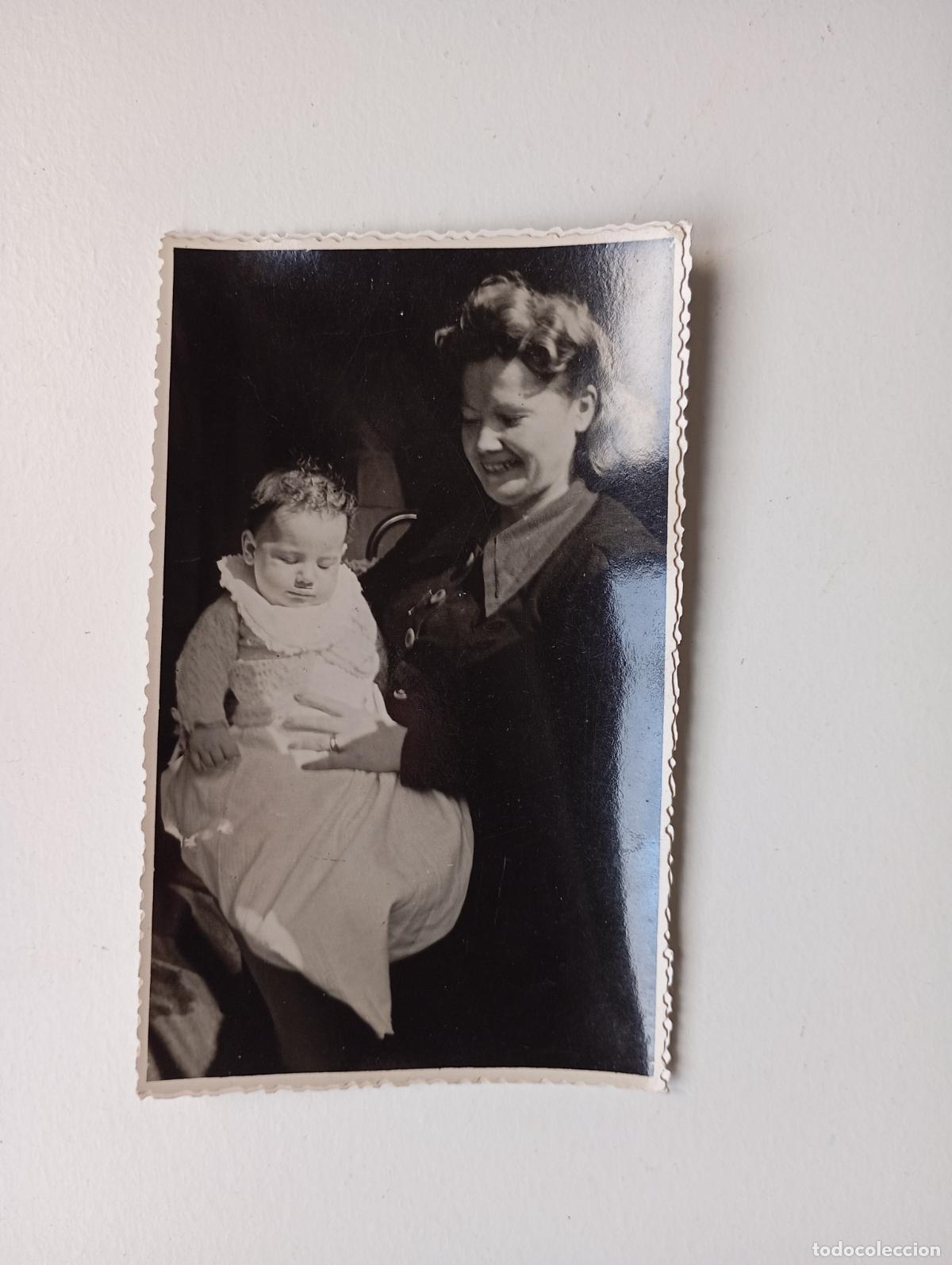 Fotografia antiga: ANTIGUA FOTOGRAF&Iacute;A BEB&Eacute; Y MUJER. TDKP21S