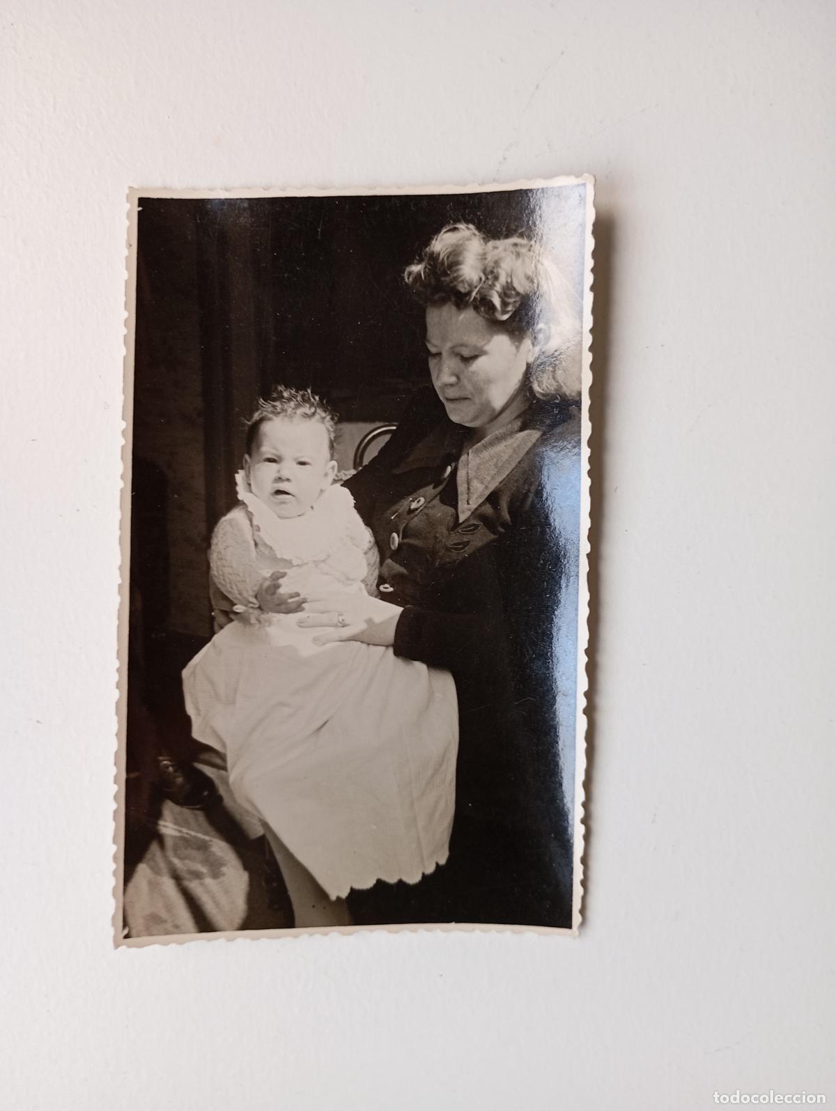 Fotografia antiga: ANTIGUA FOTOGRAF&Iacute;A BEB&Eacute; Y MADRE. TDKP21S