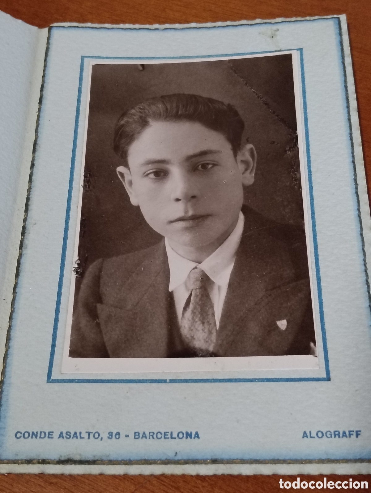 Antique Photography: Antigua fotograf&iacute;a de un muchacho de los a&ntilde;os 30 - 40
