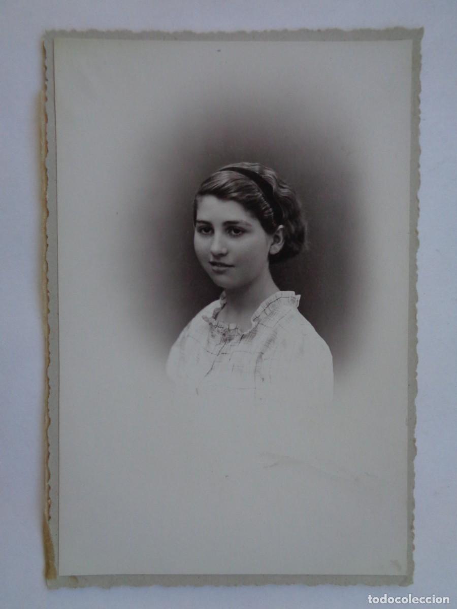 Fotografia antica: PRECIOSA FOTO DE ESTUDIO DE SE&Ntilde;ORITA, PRINCPIOS DE SIGLO