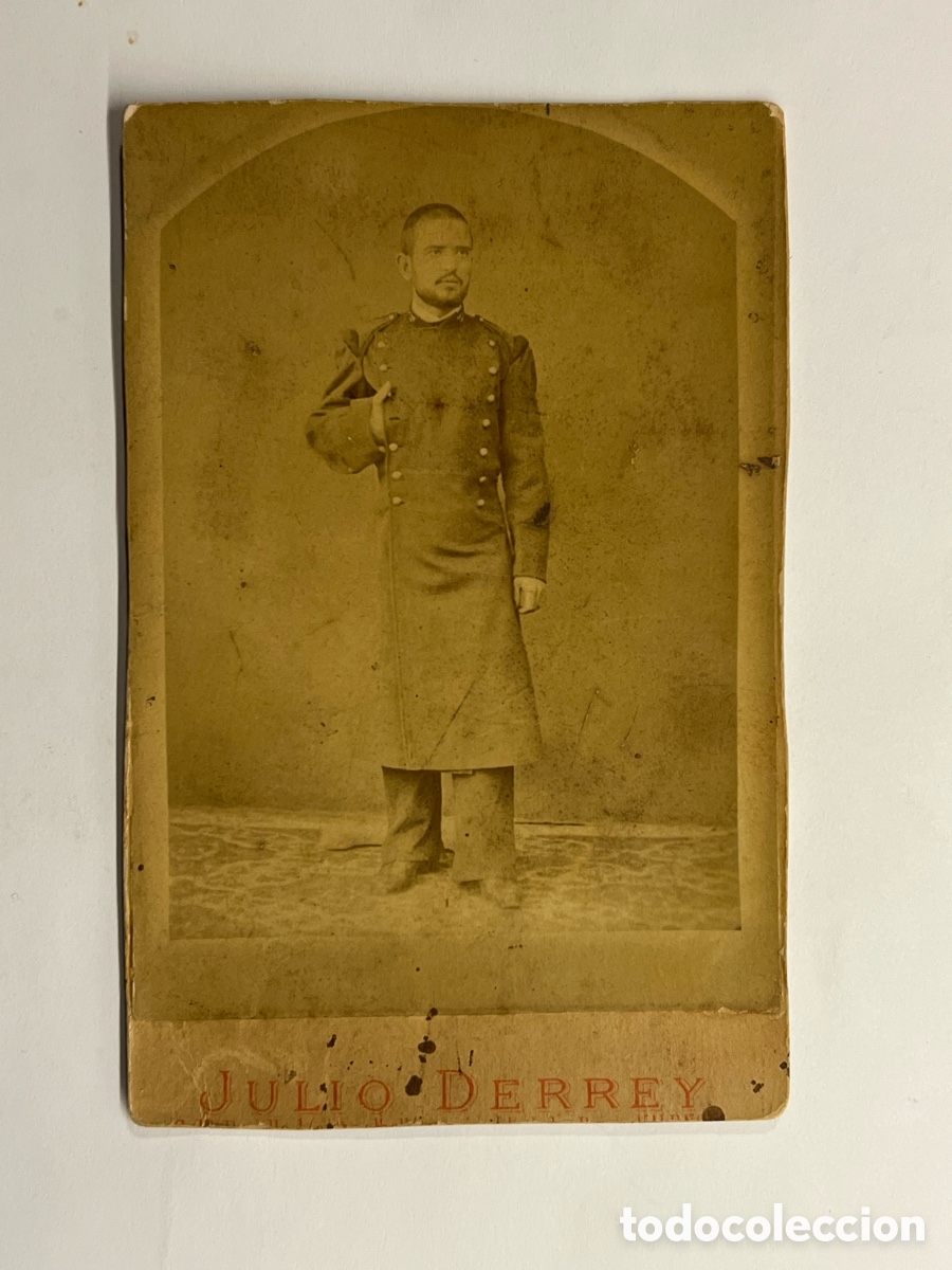 Antique Photography: SOLDADO. Cabo del 1er. Batall&oacute;n de Carros de Segorbe No.12, Segunda Compa&ntilde;&iacute;a (a.1883)