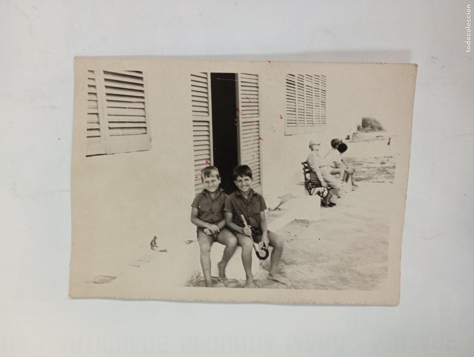 Antique Photography: ANTIGUA FOTOGRAF&Iacute;A NI&Ntilde;OS SENTADOS. TDKP26V