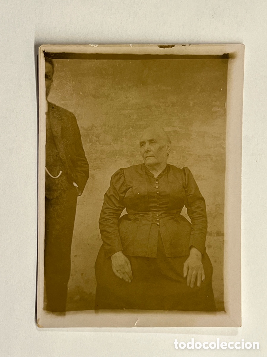 Fotografia antica: CATALUNYA&hellip; FOTOGRAF&Iacute;A Antigua Albumina Sra. Francisca Manen Marcet (h.1894?)