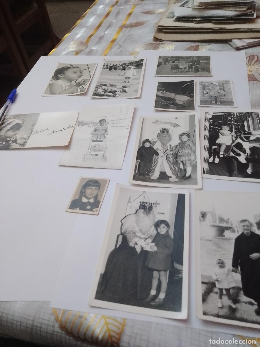 Fotografia antica: Lote de 12 fotos a&ntilde;os 40 aproximado Reyes m,y