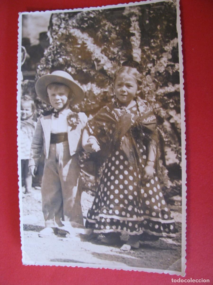 Fotografia antica: ANTIGUA FOTO. NI&Ntilde;OS. 18X11 CM. NO HAY DATOS.