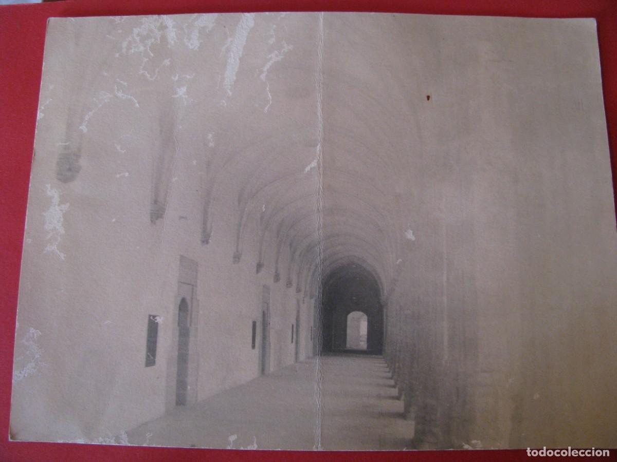 Antique Photography: ANTIGUA FOTO DE UNA IGLESIA O MONASTERIO. SIN LOCALIZAR EL LUGAR. 24X18 CM.