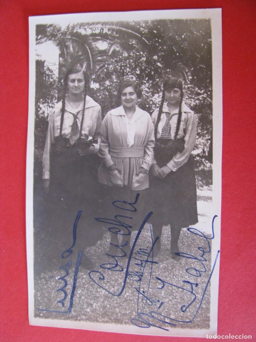 Fotografia antica: ANTIGUA FOTO DE MUJERES. 14,5X9 CM. A&Ntilde;OS 1920.
