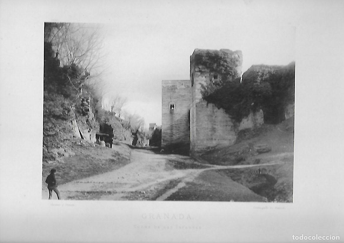 Antique Photography: FOTOTIPIA DE GRANADA TORRE DE LAS INFANTAS. FOTOTIPIA-0108