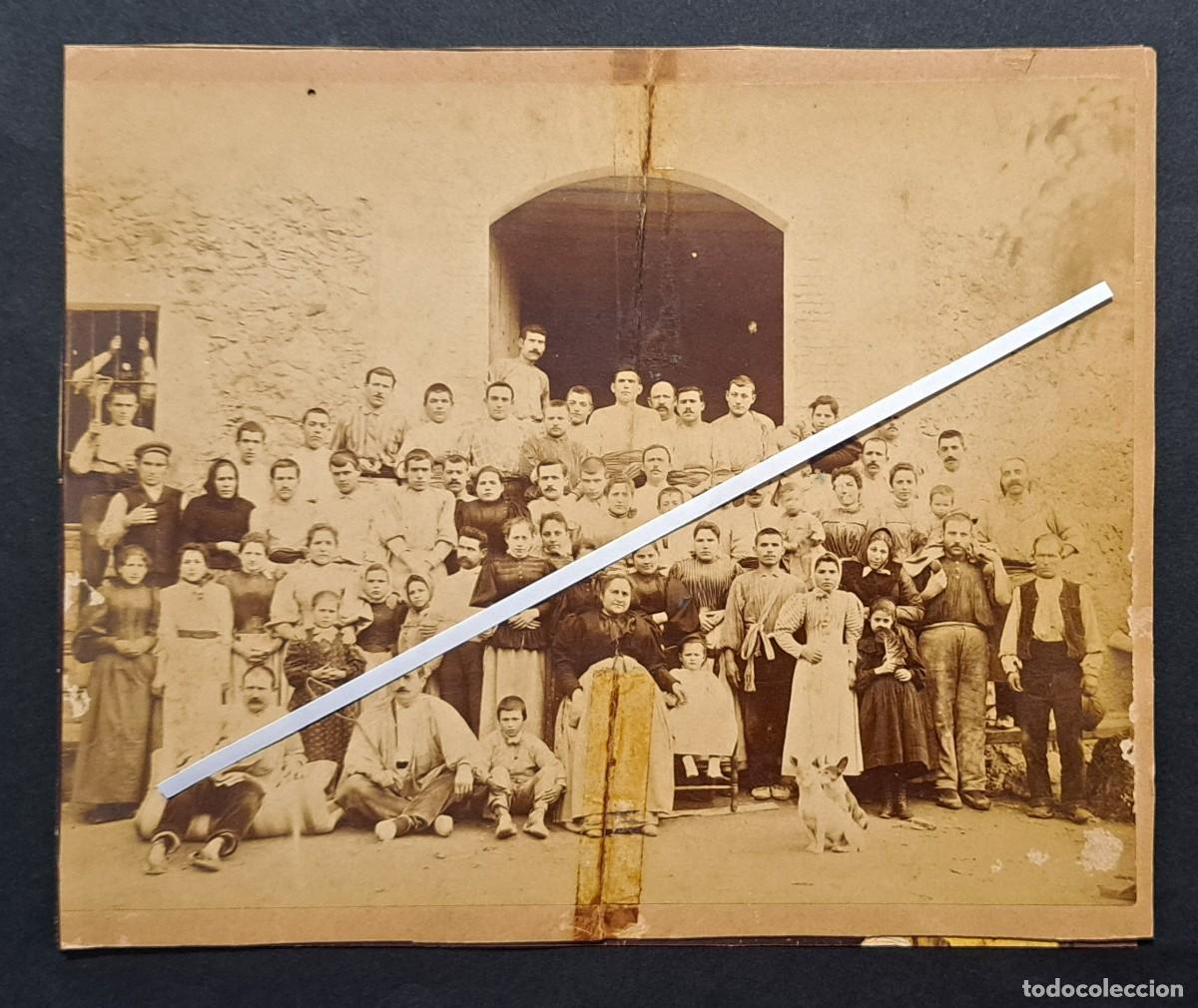 Antique Photography: ALBUMINA, MOLI DE PAPER &rdquo;CA LA FOU&rdquo; -VALLBONA D'ANOIA 1896 ESTADO EL DE LA FOTO