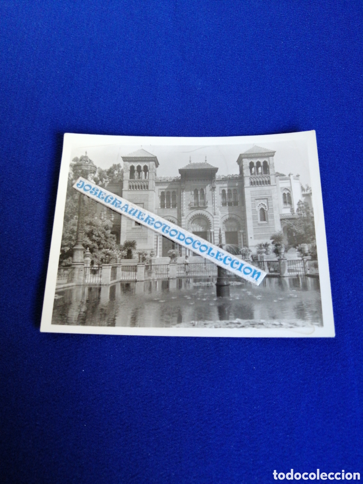 Fotografia antiga: SEVILLA - PABELL&Oacute;N MOZARABE A&Ntilde;O 1965 FOTOGRAF&Iacute;A ANTIGUA