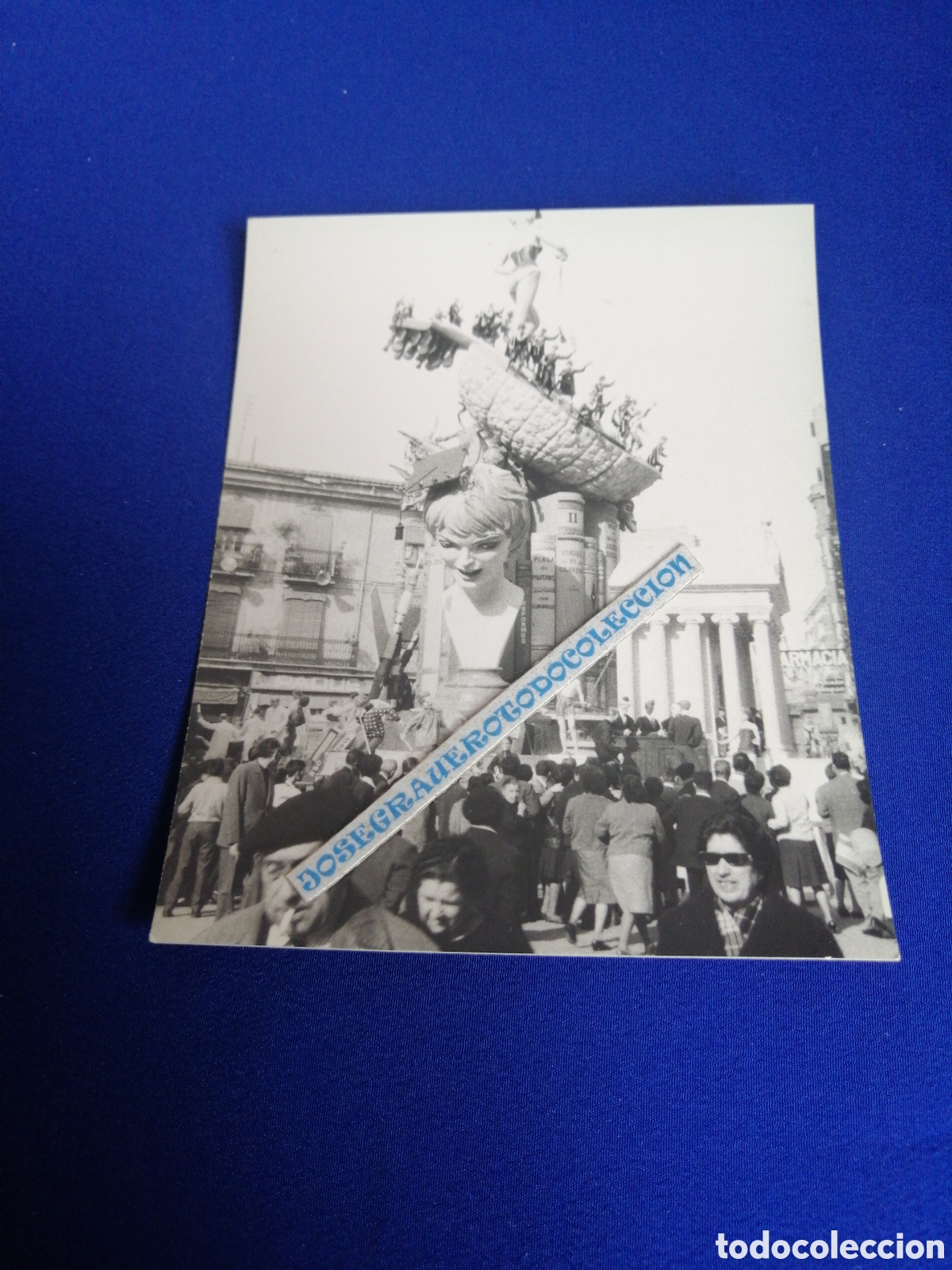 Antique Photography: FALLA CONVENTO JERUSAL&Eacute;N MATEM&Aacute;TICO MARZAL 1963 ARTISTA JUAN HUERTA FOTOGRAF&Iacute;A ANTIGUA