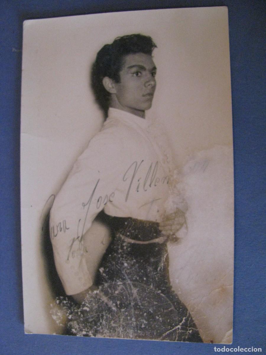 Fotograf&iacute;a antigua: FOTOGRAFIA DE FOTO IMPERIO, MALAGA. BAILAOR FLAMENCO. FIRMADA. 14X9 CM. TIENE DESPERFECTOS.