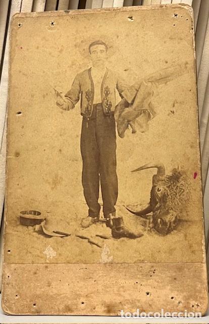 Antique Photography: FOTOGRAFIA DEL SIGLO XIX DE TORERO