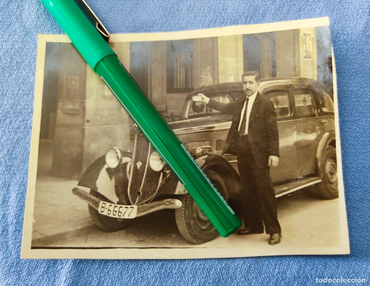 Fotografia antiga: OFERTA ANTIGUA FOTOGRAFIA ORIGINAL DE COCHE CLASICO