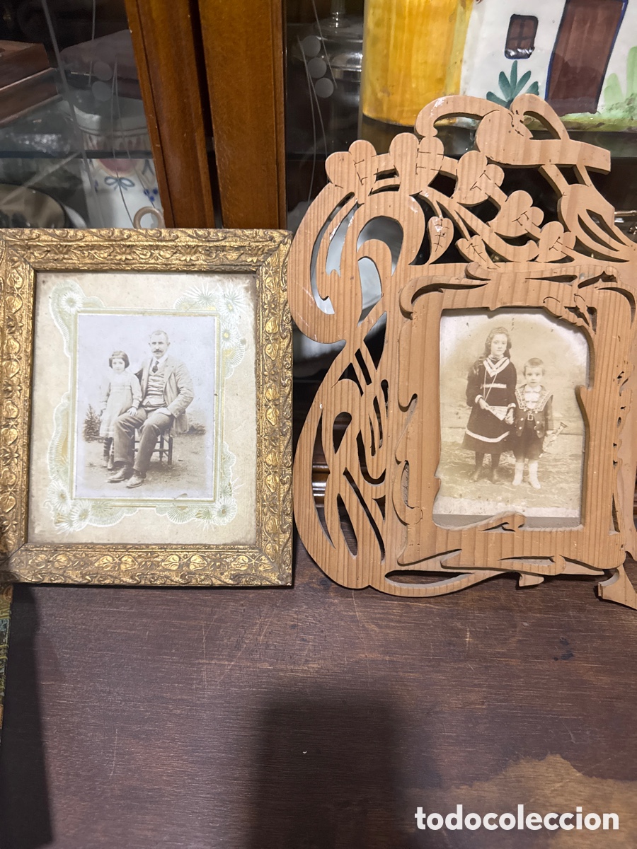 Antique Photography: Pareja de Marcos con fotograf&iacute;as antiguas