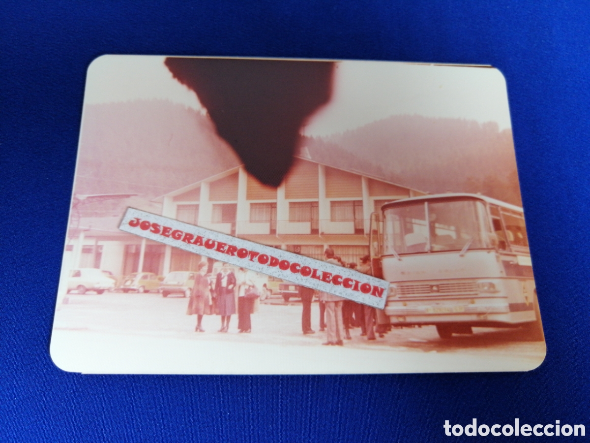 Antique Photography: PEGASO SETRA SEIDA AUTOB&Uacute;S A&Ntilde;O 1976 FOTOGRAF&Iacute;A ANTIGUA SIGLO PASADO