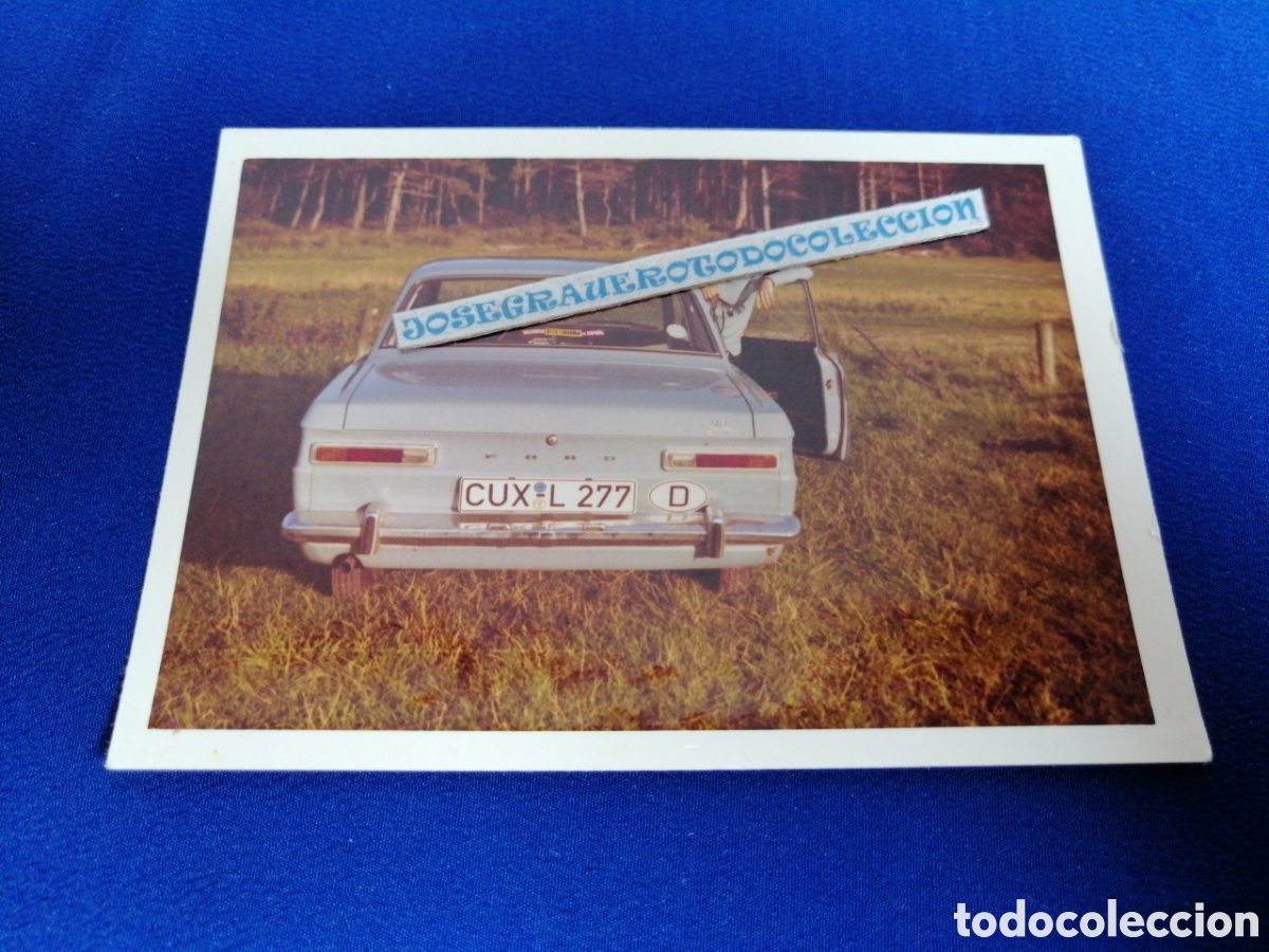 Fotografia antica: FORD TAUNUS 15 M COUPE 1971 FOTOGRAF&Iacute;A ANTIGUA SIGLO PASADO
