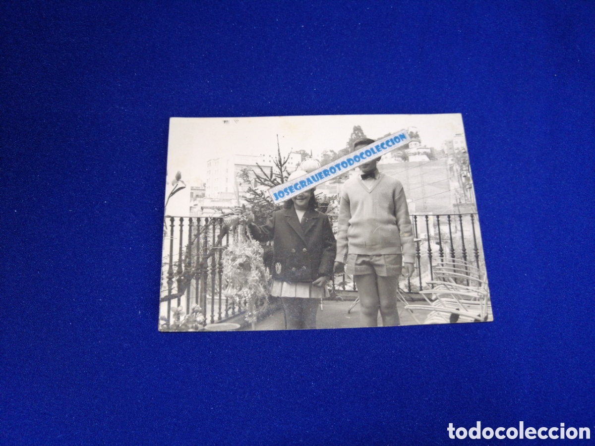 Fotograf&iacute;a antigua: NI&Ntilde;OS MODELOS CON PAJARITA FOTOGRAF&Iacute;A ANTIGUA