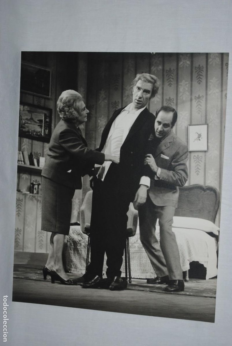 Alte Fotografie: FERNANDO FERNAN GOMEZ , EN TEATRO