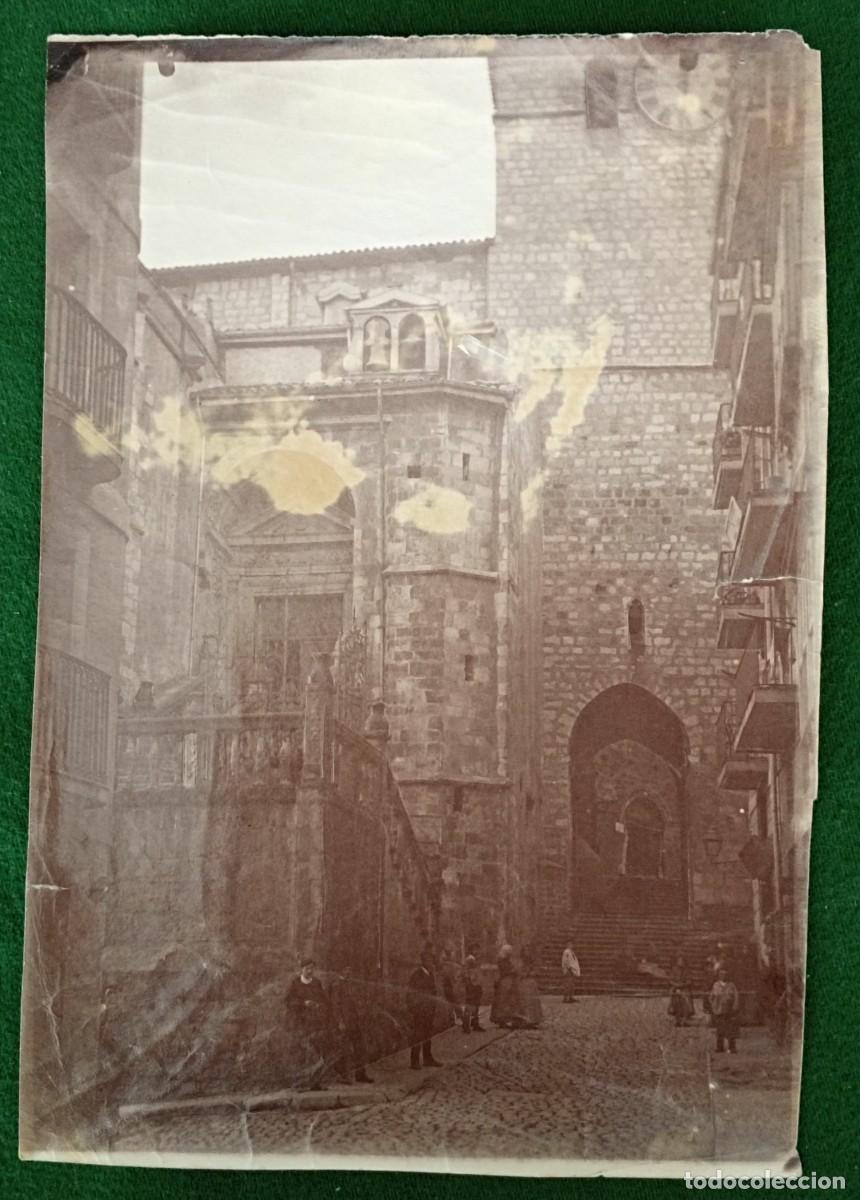 Fotografia antiga: Desconocido. Catedral de Santander. S. XIX.