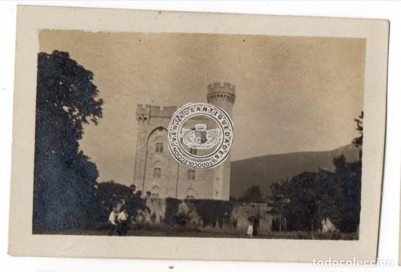 Antique Photography: FOTOGRAFIA ANTIGUA, CASTILLO DE ARTEAGA, A&Ntilde;O 1918, FOTO PAIS VASCO