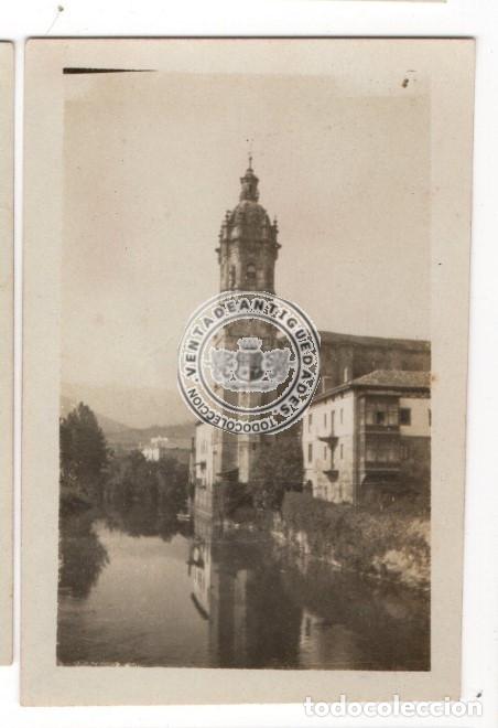 Antique Photography: FOTOGRAFIA ANTIGUA, IGLESIA DE AMOREBIETA ERE&Ntilde;OZAR, A&Ntilde;O 1918, FOTO PAIS VASCO