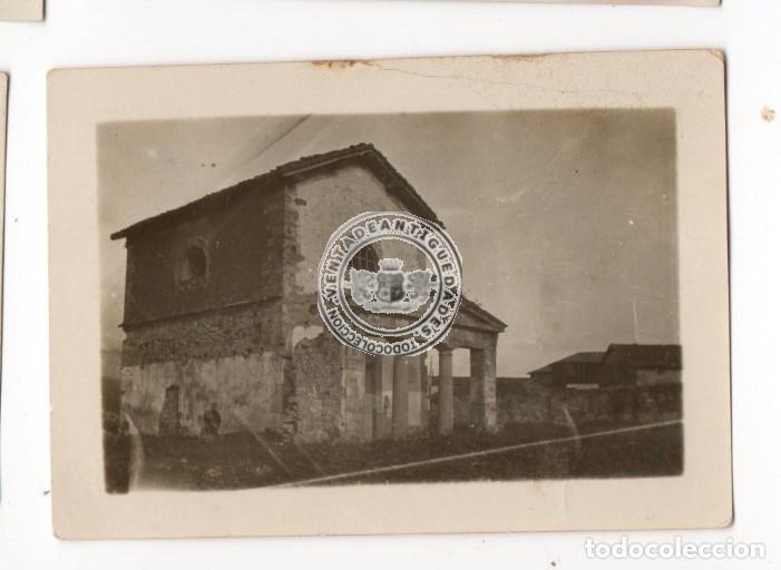 Antique Photography: FOTOGRAFIA ANTIGUA, ERMITA DE DURANGO EN RUINAS, A&Ntilde;O 1918, FOTO PAIS VASCO