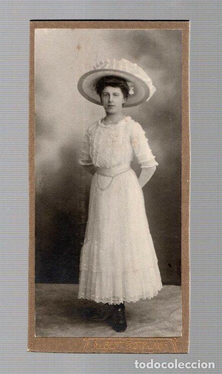 Antique Photography: FOTOGRAFIA RETRATO FEMENINO. ALBERT ROTHLAUF. Donauw&ouml;rth, ALEMANIA