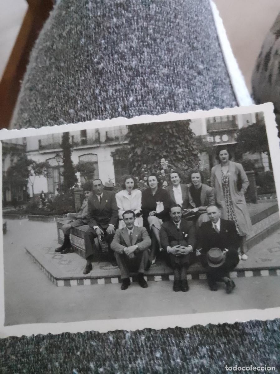 Antique Photography: Foto plaza a&ntilde;os 40 foto unica