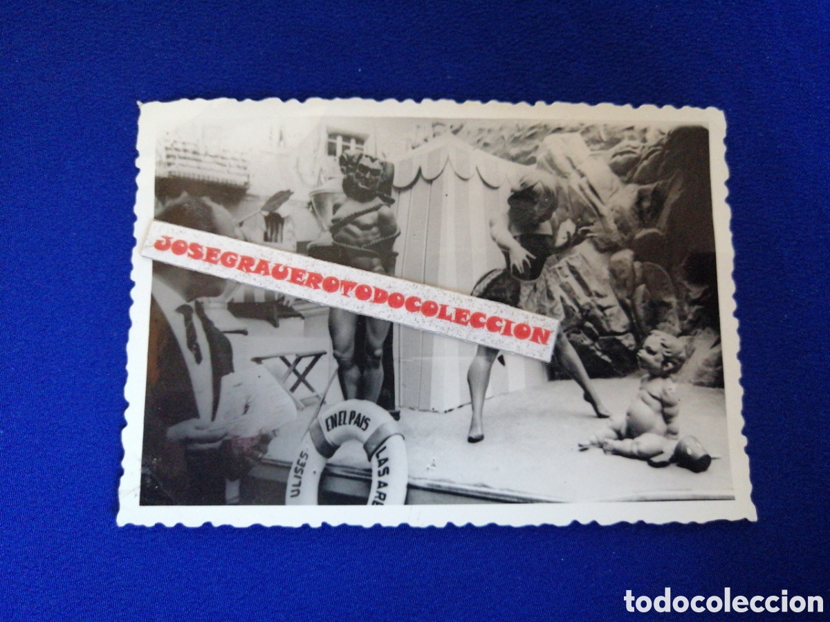 Fotografia antica: FALLA PLAZA DEL COLLADO A&Ntilde;O 1961 FOTOGRAF&Iacute;A ANTIGUA SIGLO PASADO